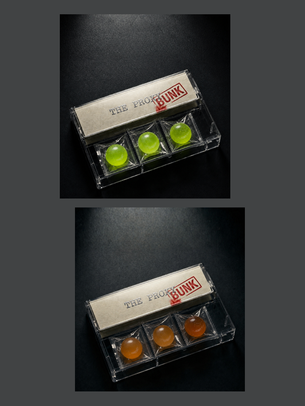 GUMMIES IN, BUMMIES OUT — what is inside