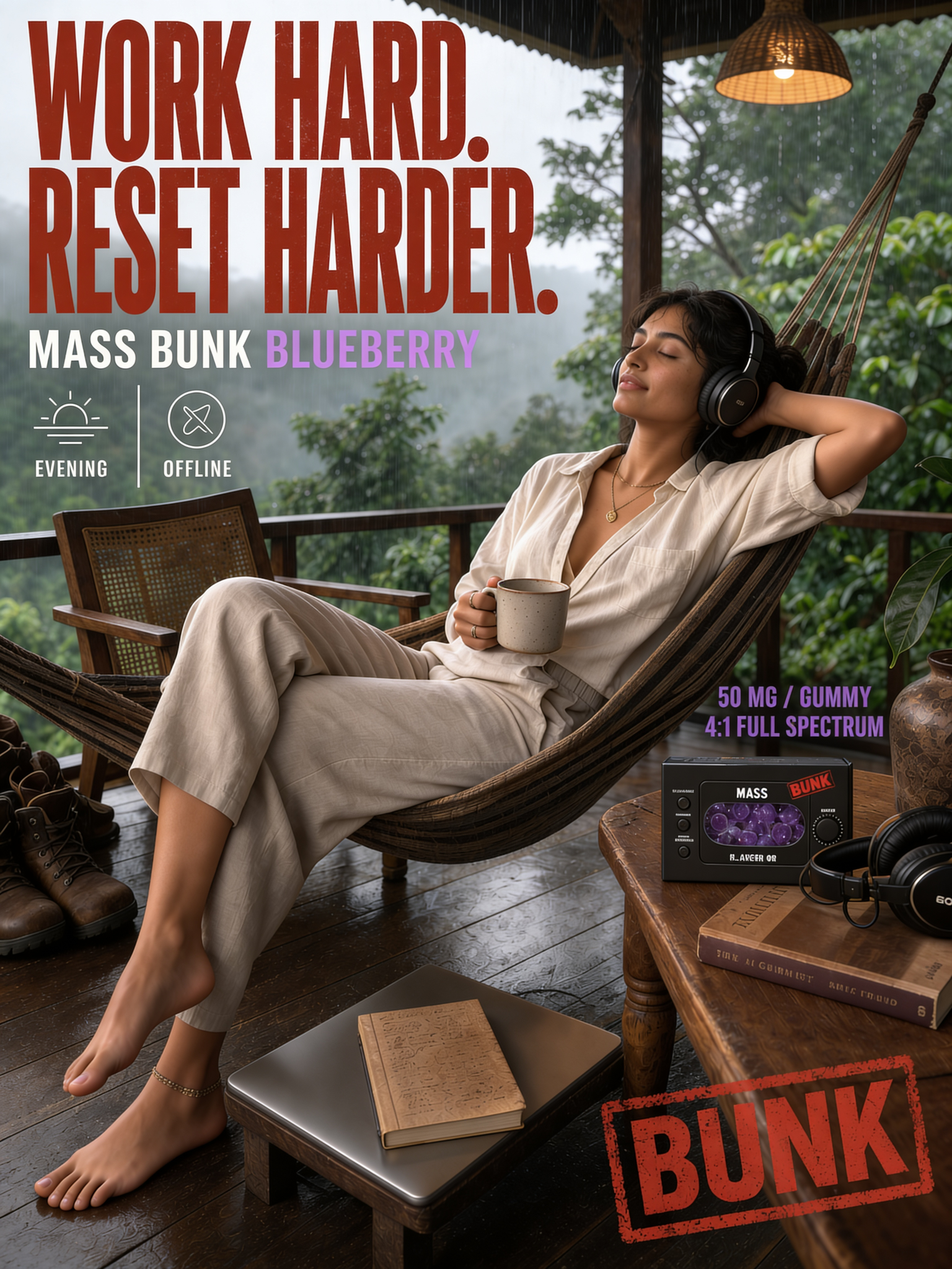 Work hard, reset harder.